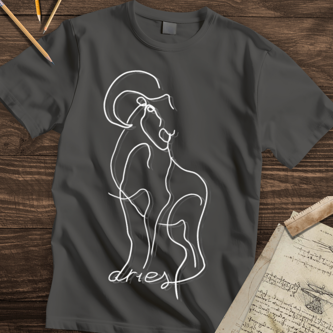 Aries Line Flow Tee