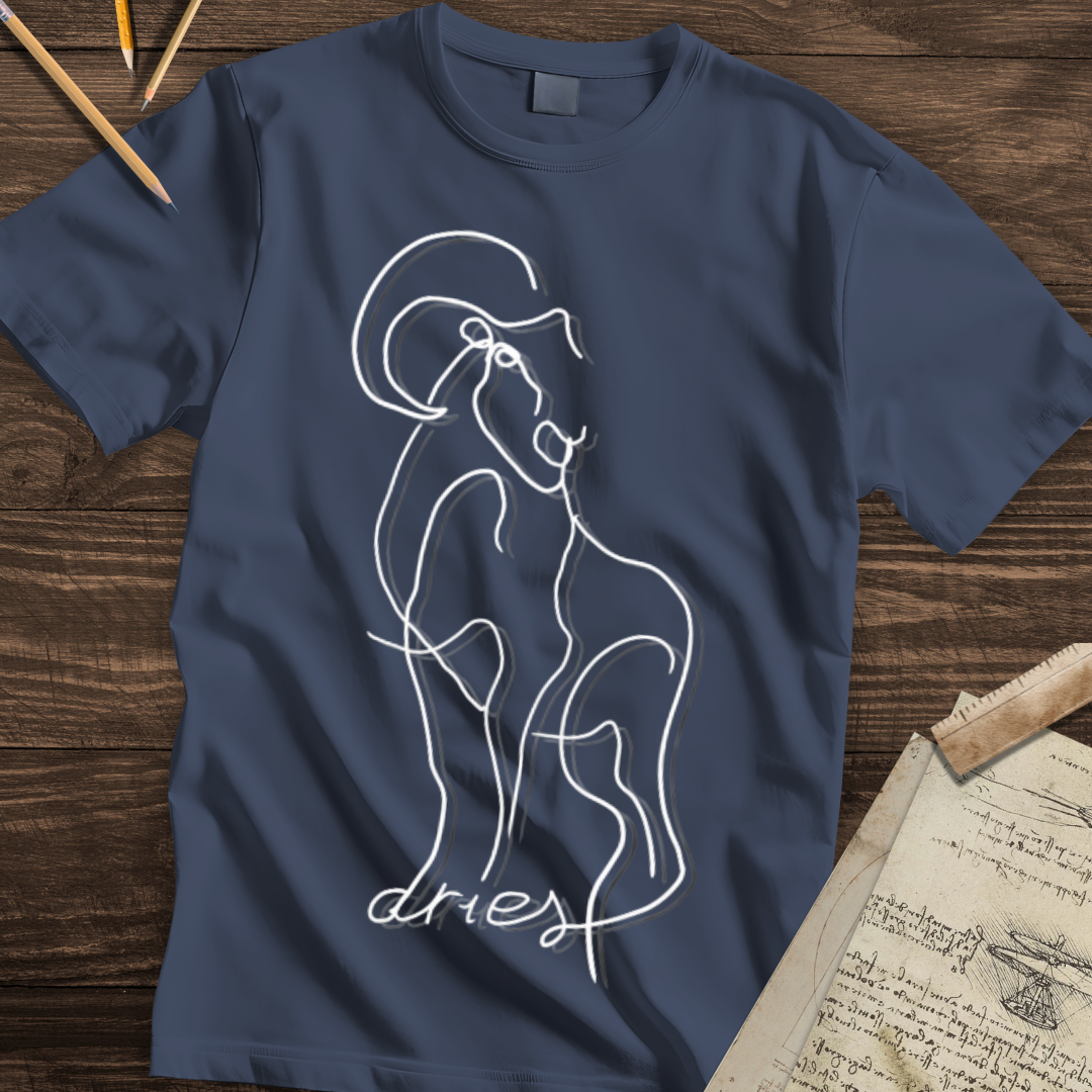 Aries Line Flow Tee