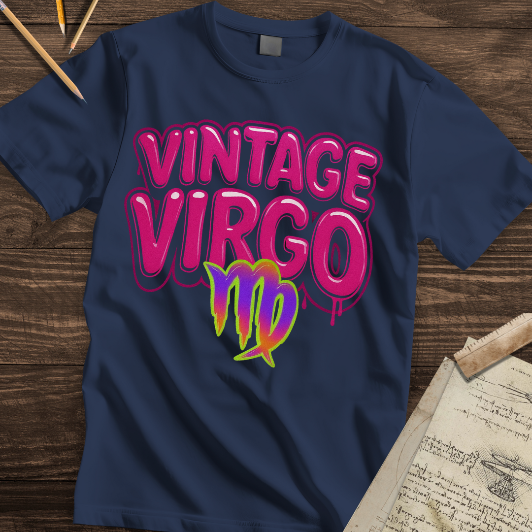 Dripping Vintage Virgo Tee
