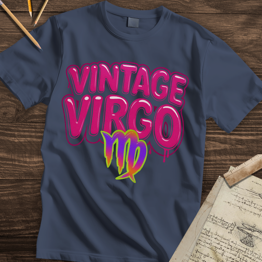 Dripping Vintage Virgo Tee