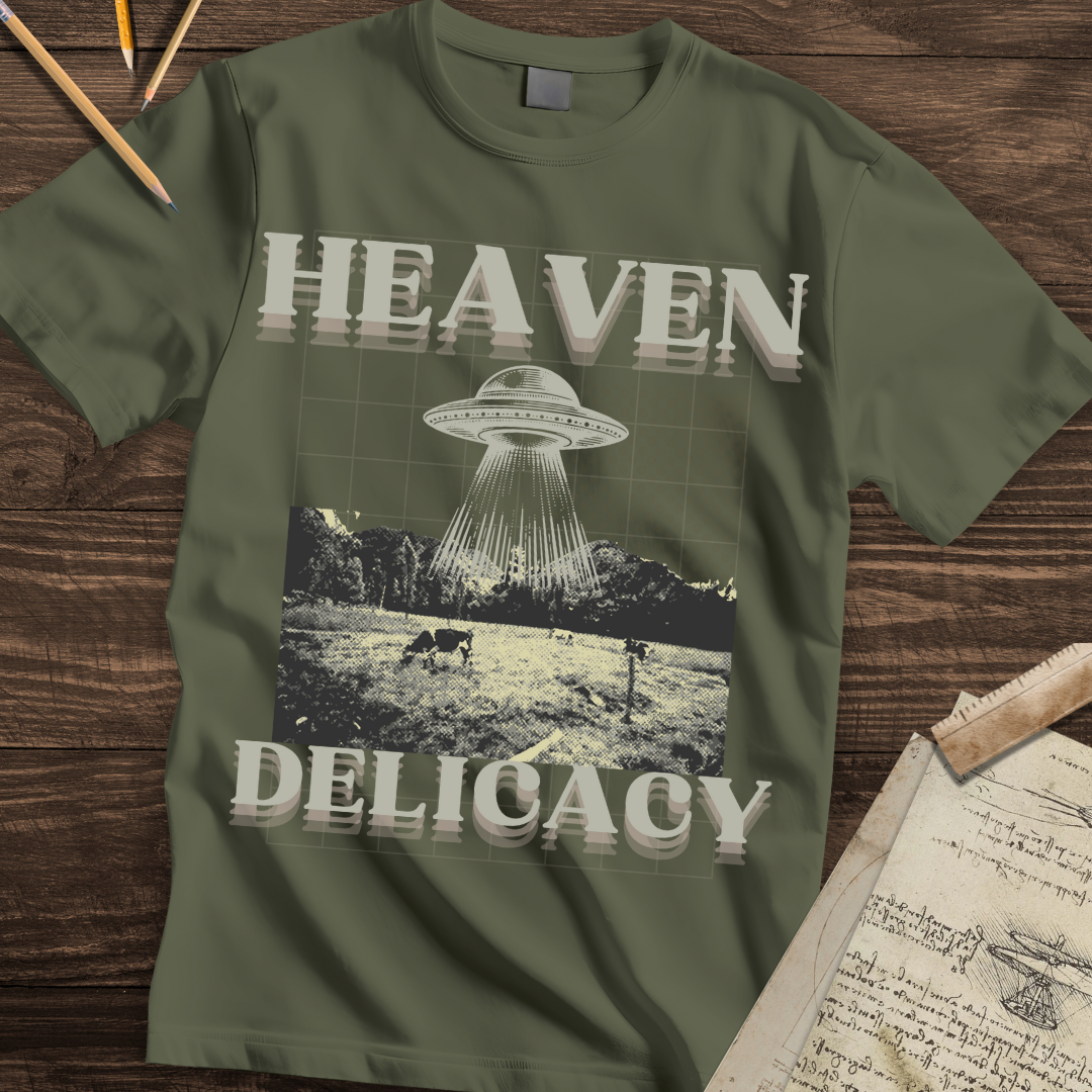 Focus on the unusual T-shirt