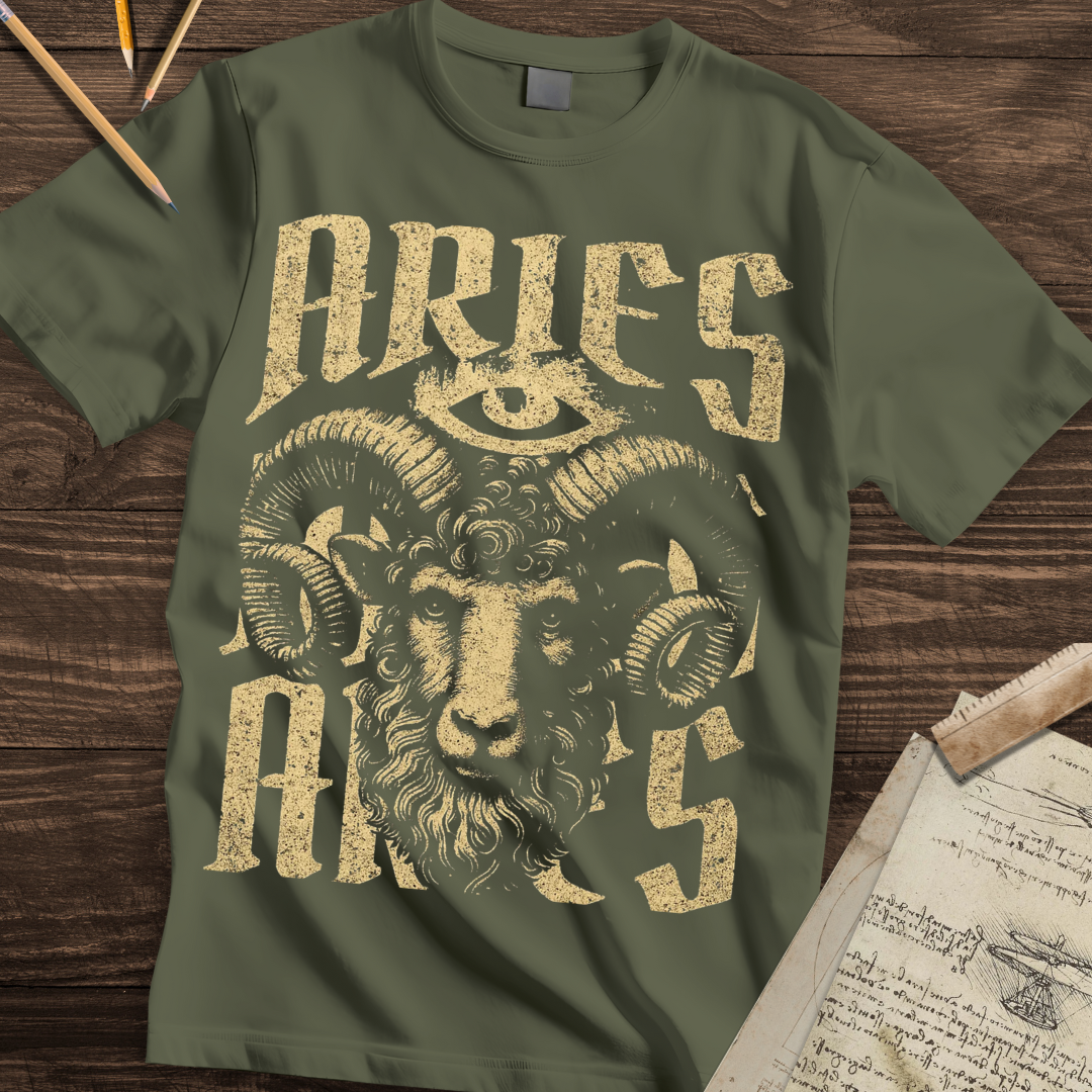Gilded Aries Gaze Tee