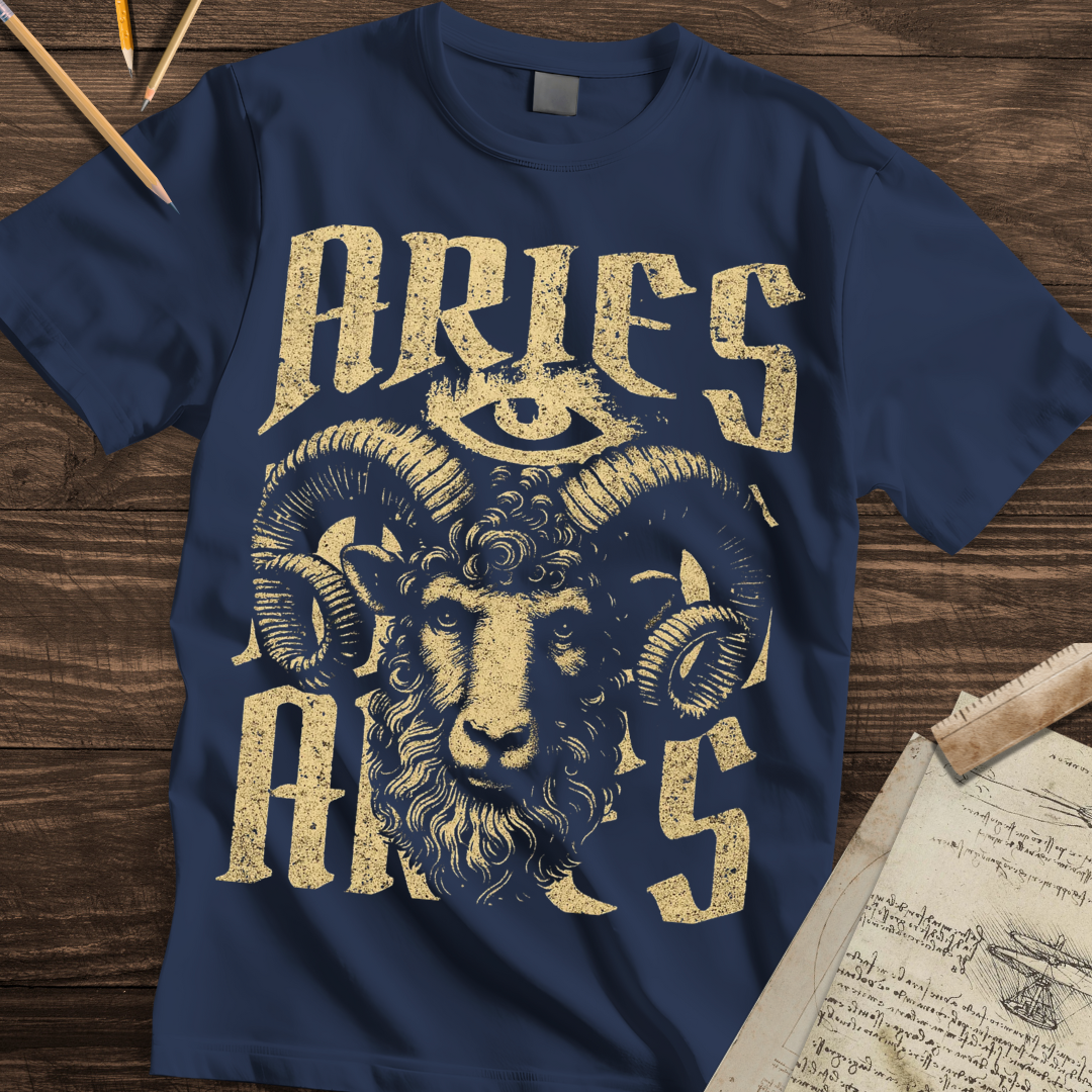 Gilded Aries Gaze Tee