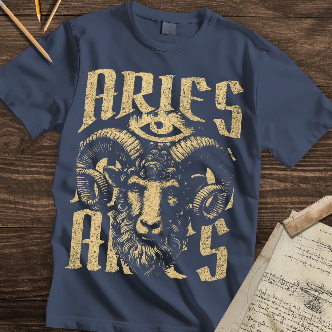 Gilded Aries Gaze Tee