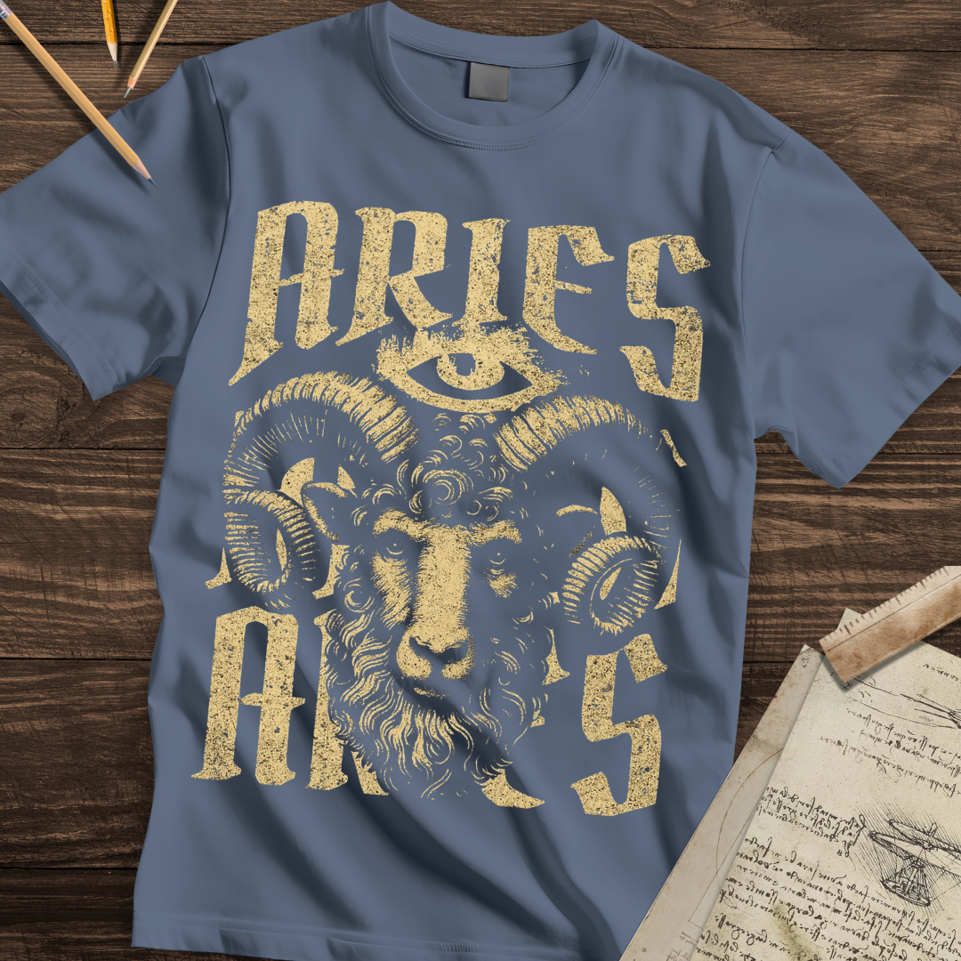Gilded Aries Gaze Tee