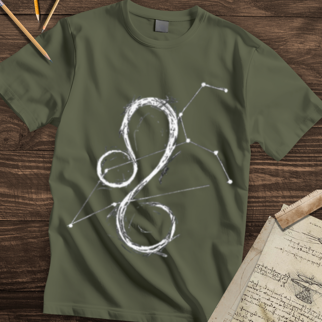 Grunge Leo Constellation Tee