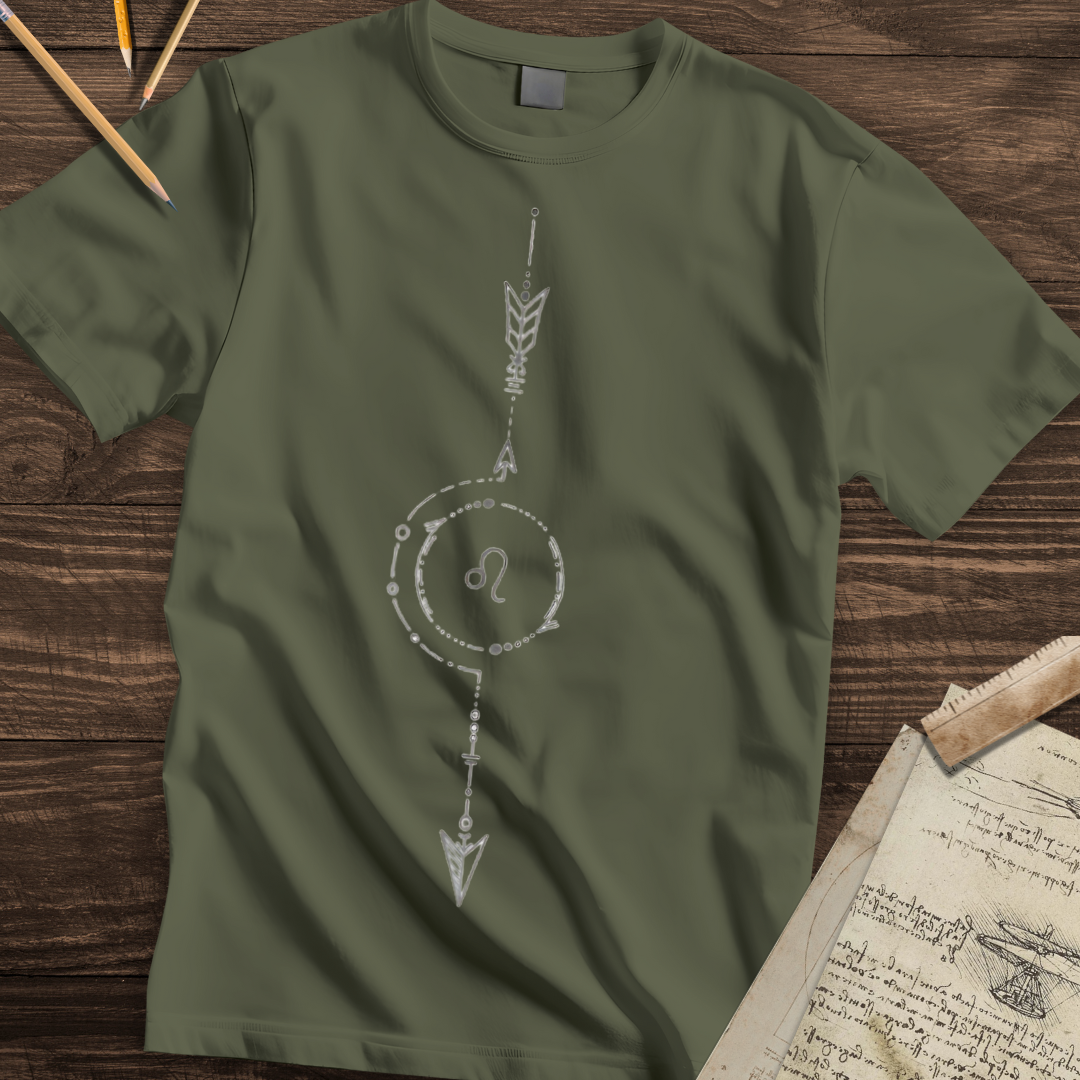 Leo Astrological Arrow Tee