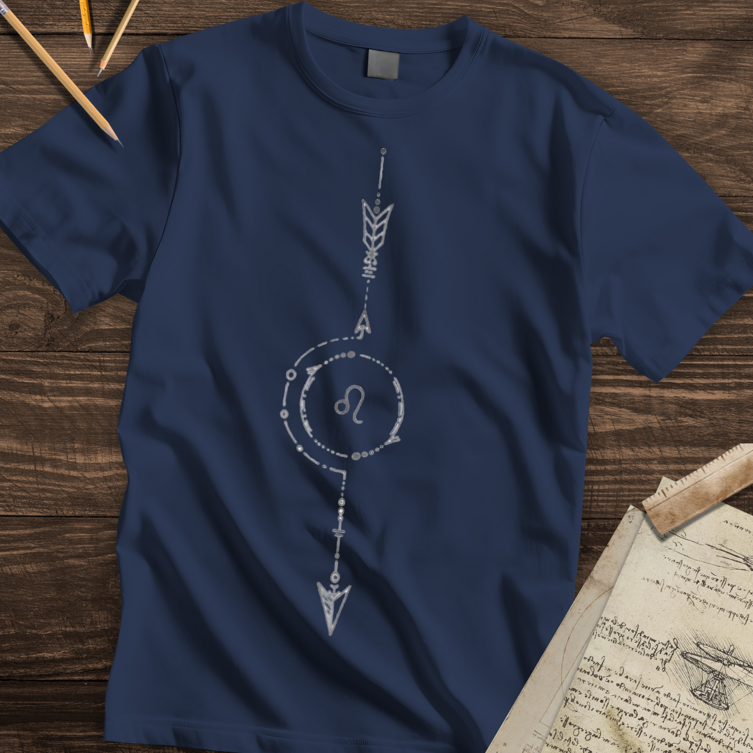 Leo Astrological Arrow Tee