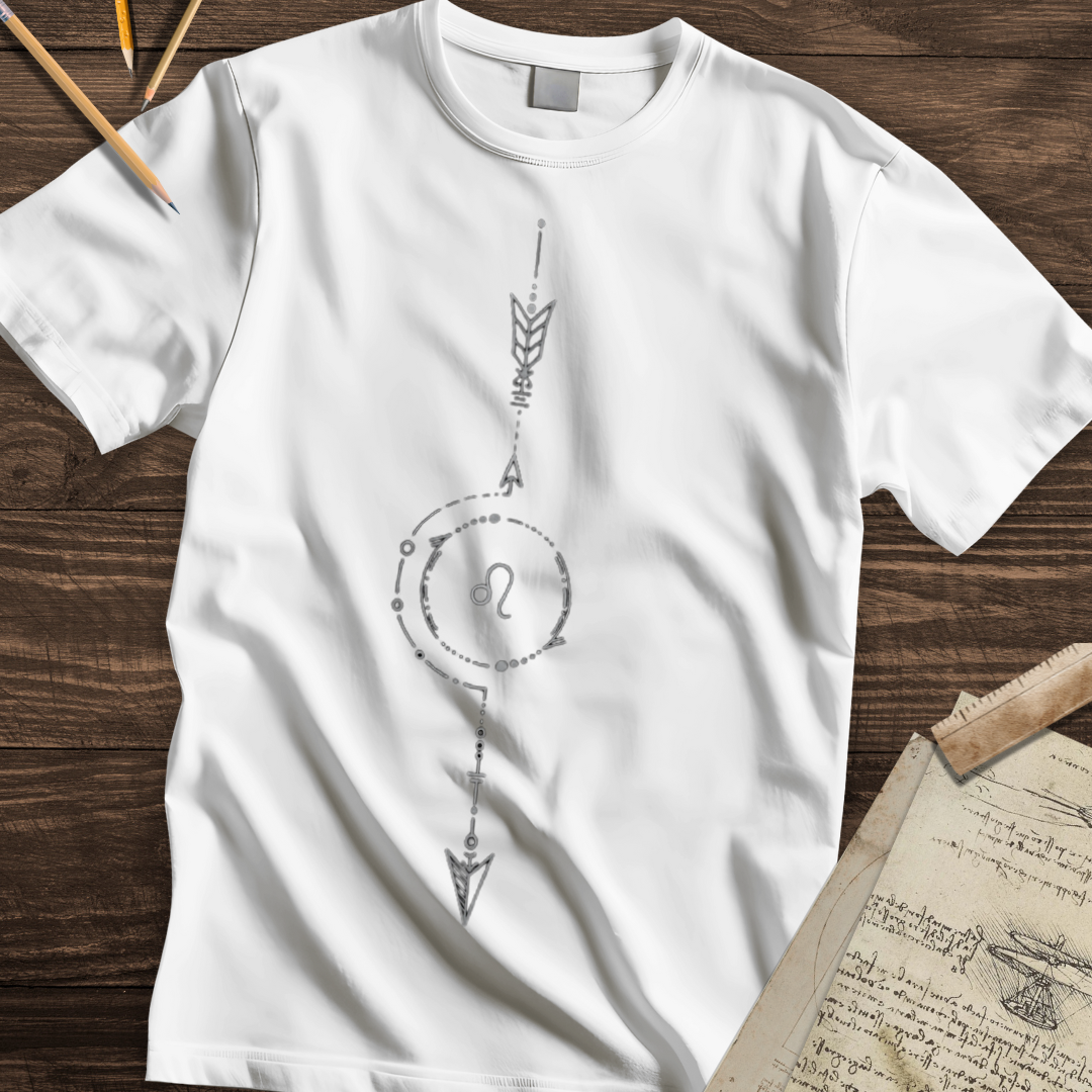 Leo Astrological Arrow Tee