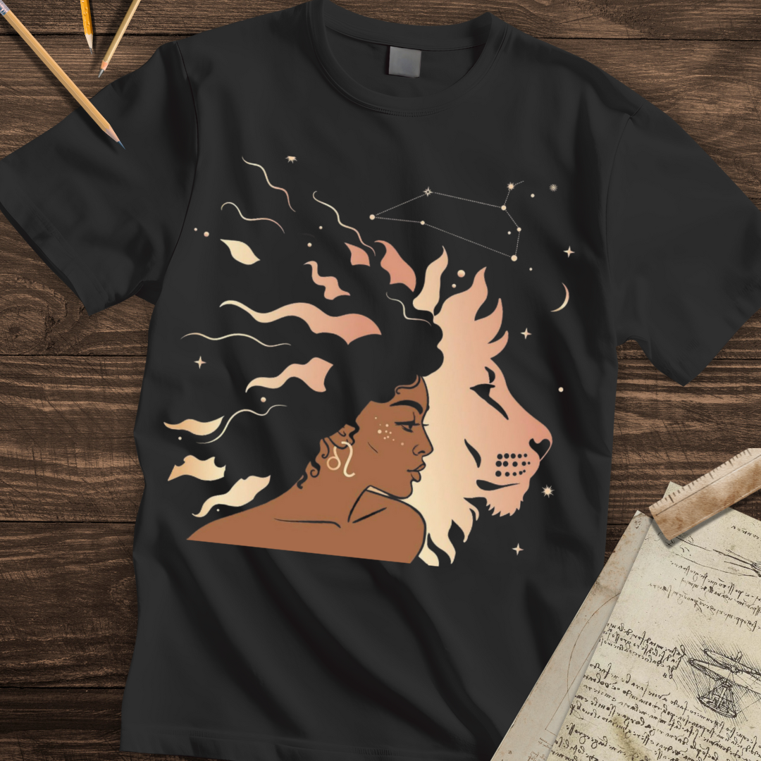 Retro Leo Zodiac Tee