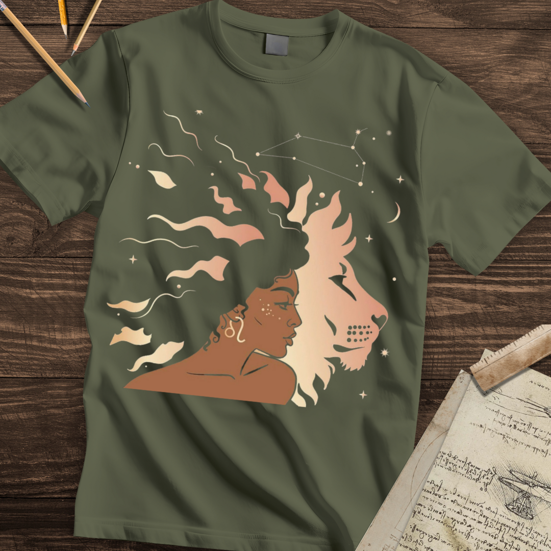Retro Leo Zodiac Tee