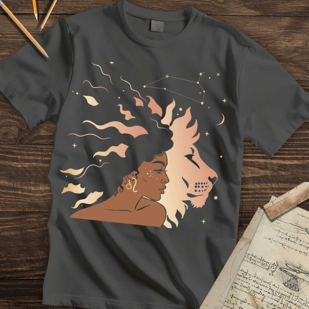 Retro Leo Zodiac Tee