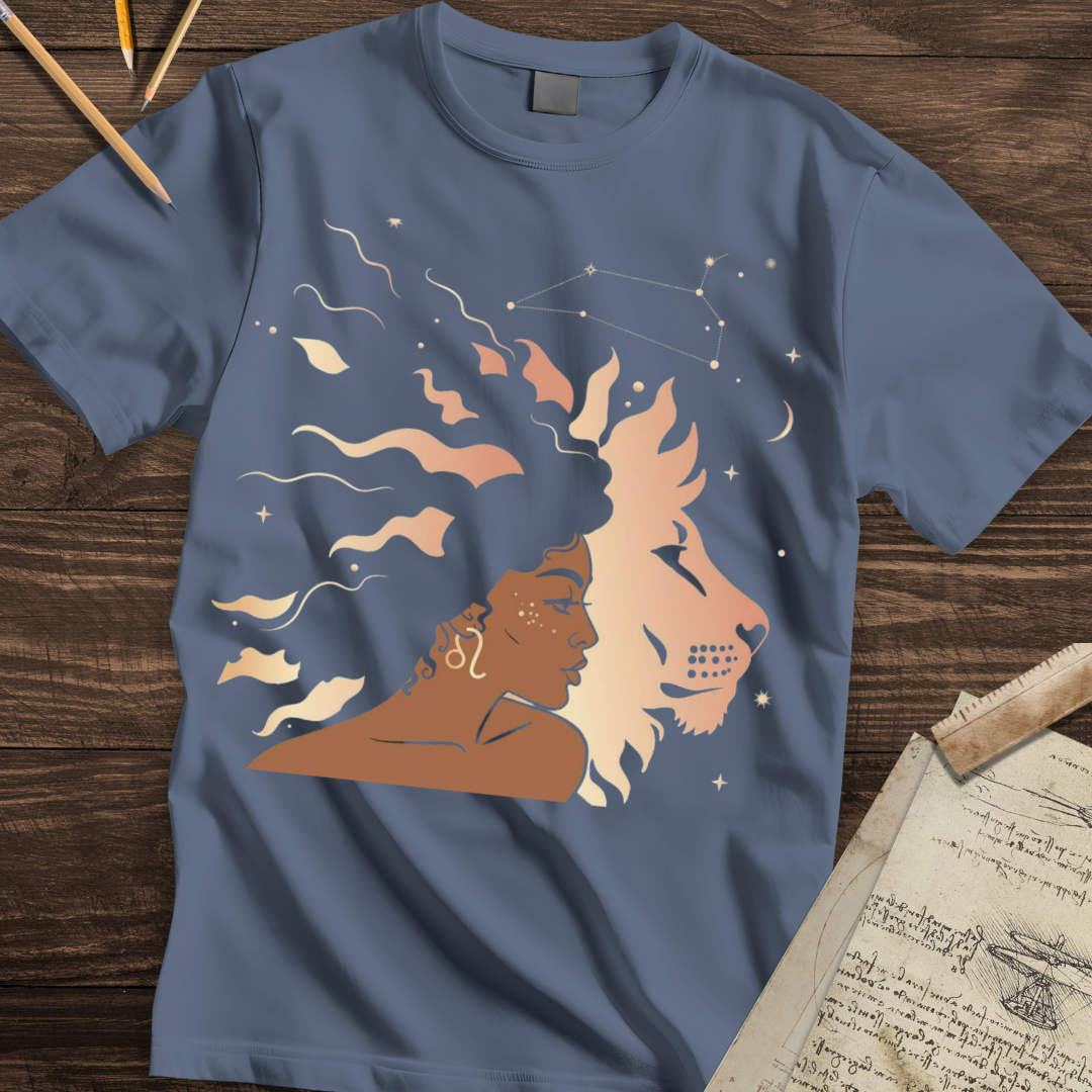Retro Leo Zodiac Tee