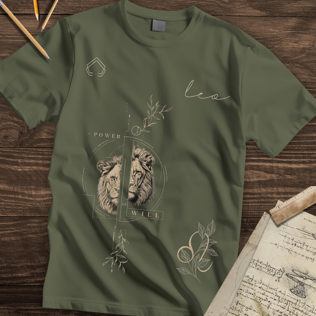 Split Leo: Power of Will Tee