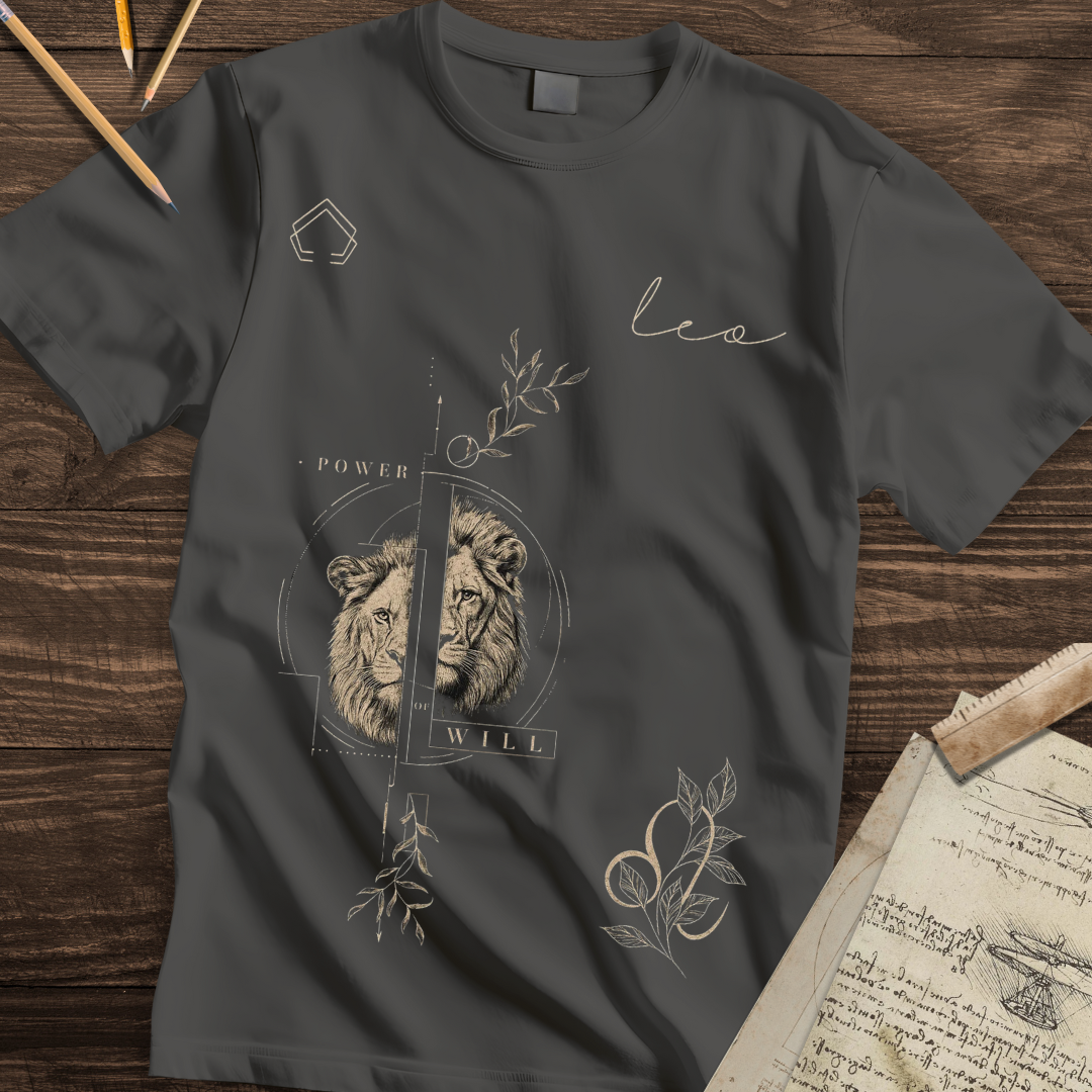 Split Leo: Power of Will Tee