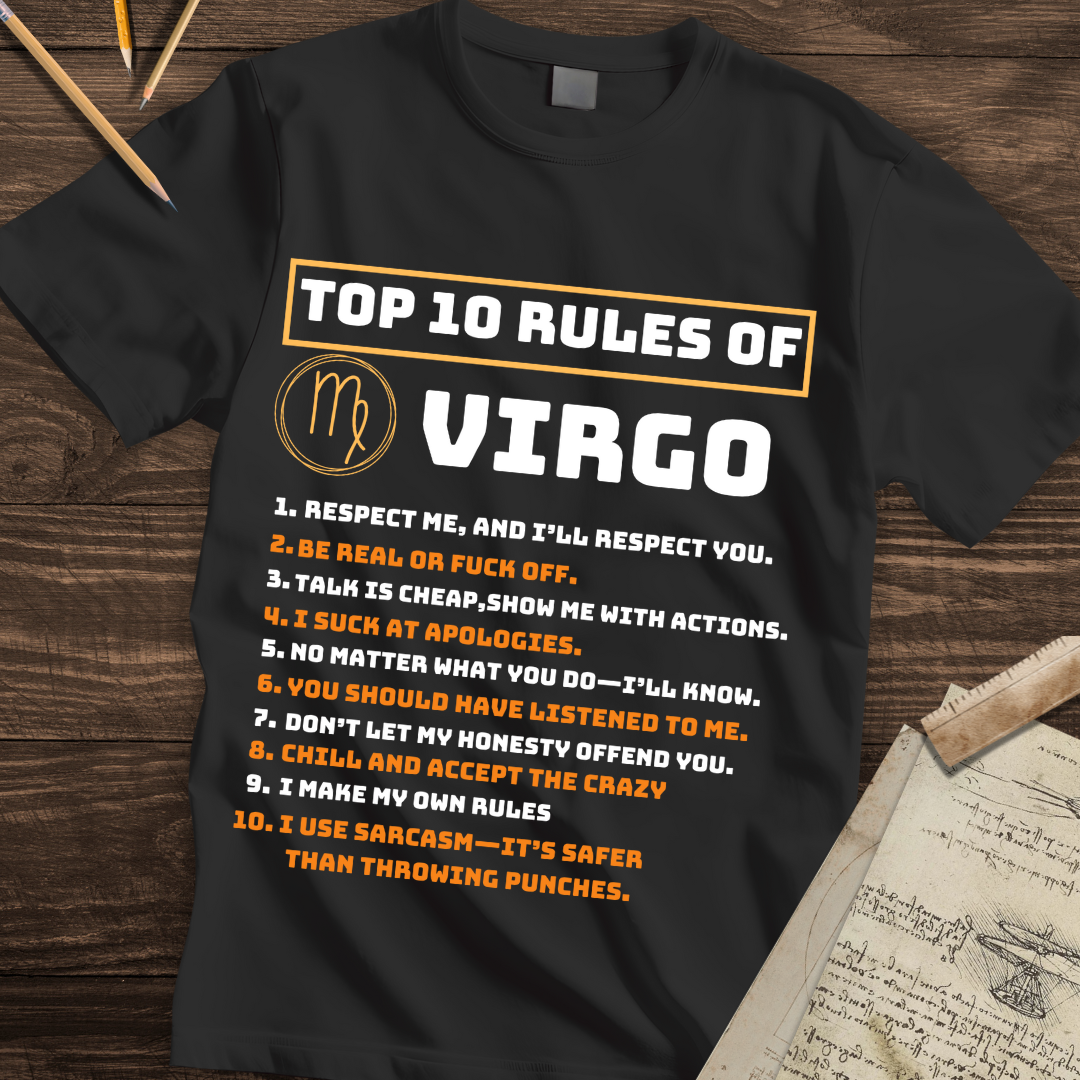 Top 10 VIRGO RULES Tee