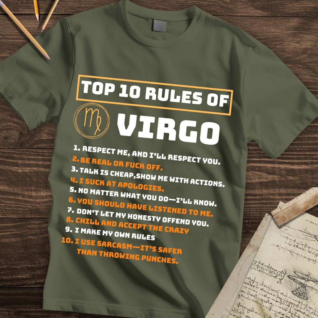 Top 10 VIRGO RULES Tee