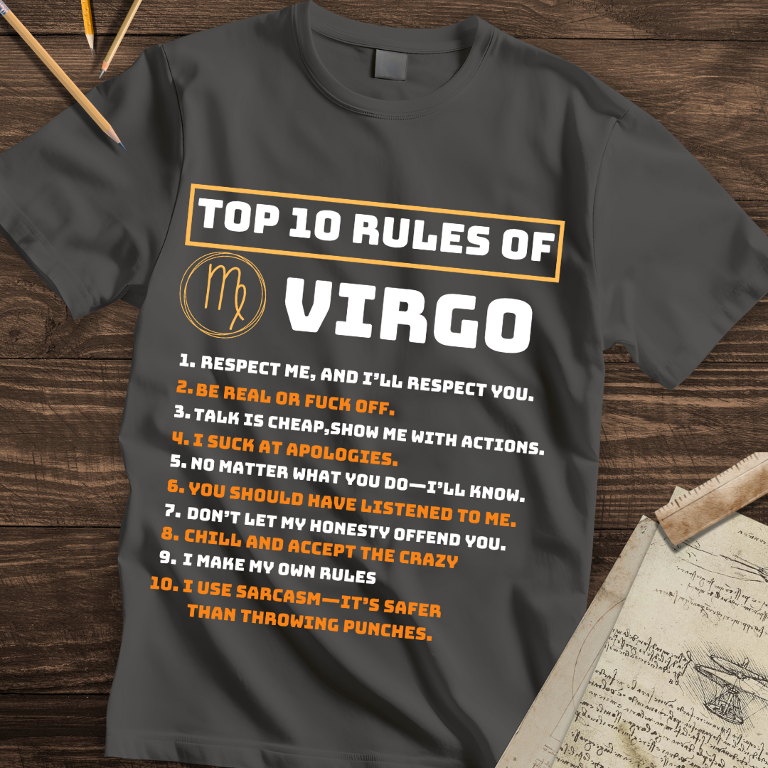 Top 10 VIRGO RULES Tee