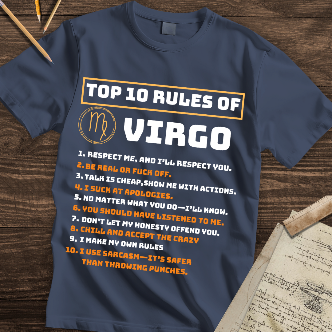 Top 10 VIRGO RULES Tee