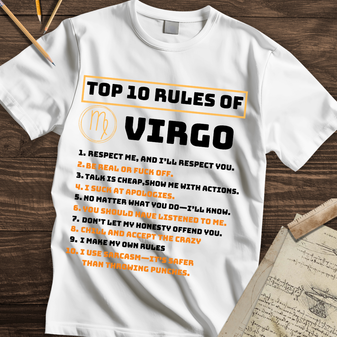 Top 10 VIRGO RULES Tee