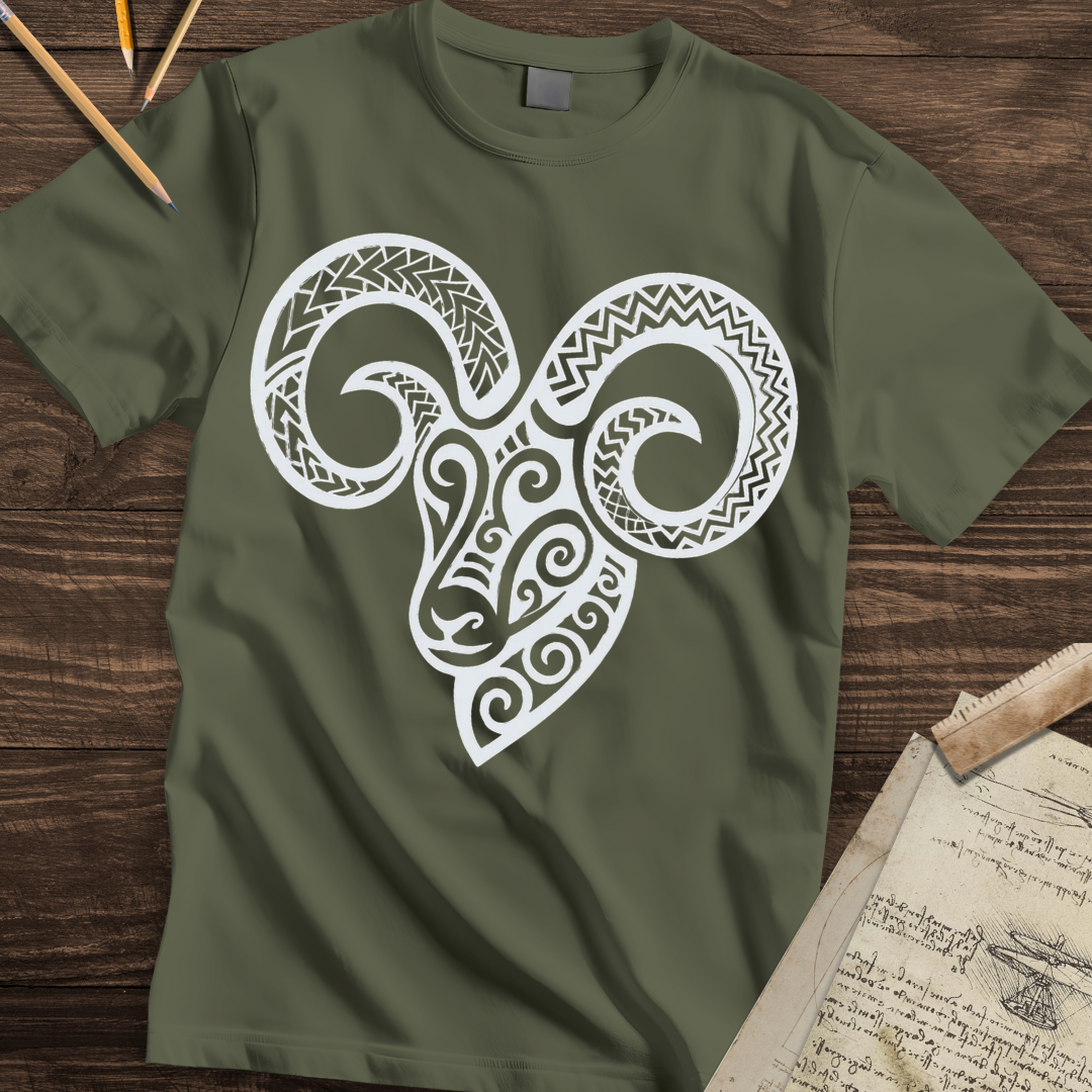 Tribal Aries Strength Tee