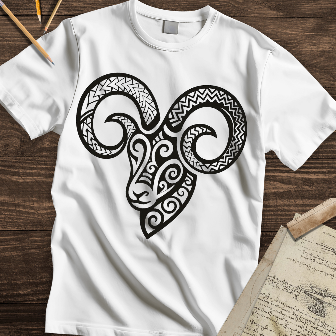 Tribal Aries Strength Tee