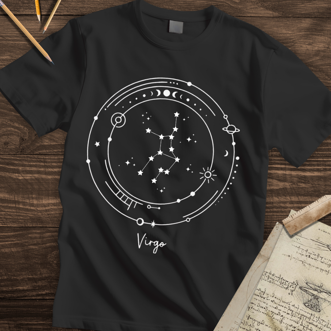 Virgo Constellation Orb Tee