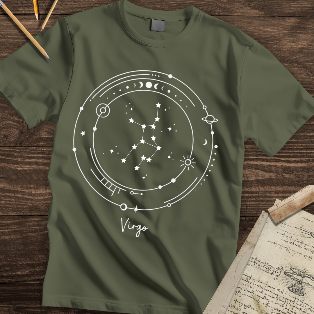 Virgo Constellation Orb Tee