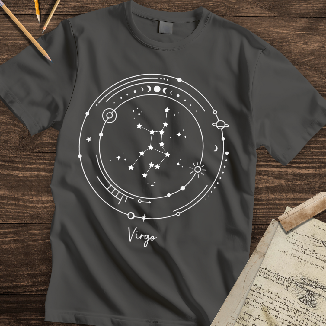 Virgo Constellation Orb Tee