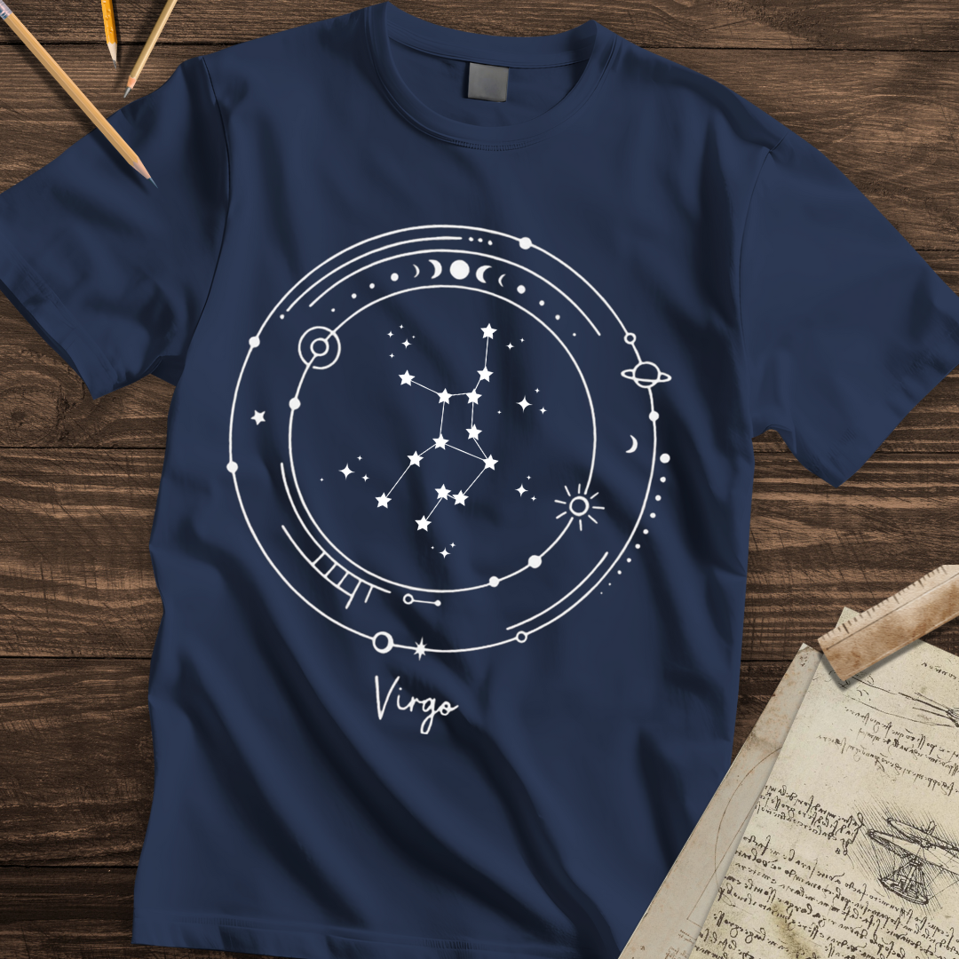 Virgo Constellation Orb Tee