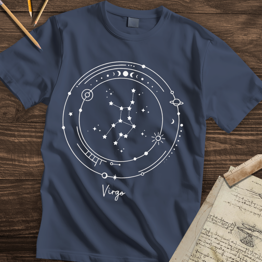 Virgo Constellation Orb Tee
