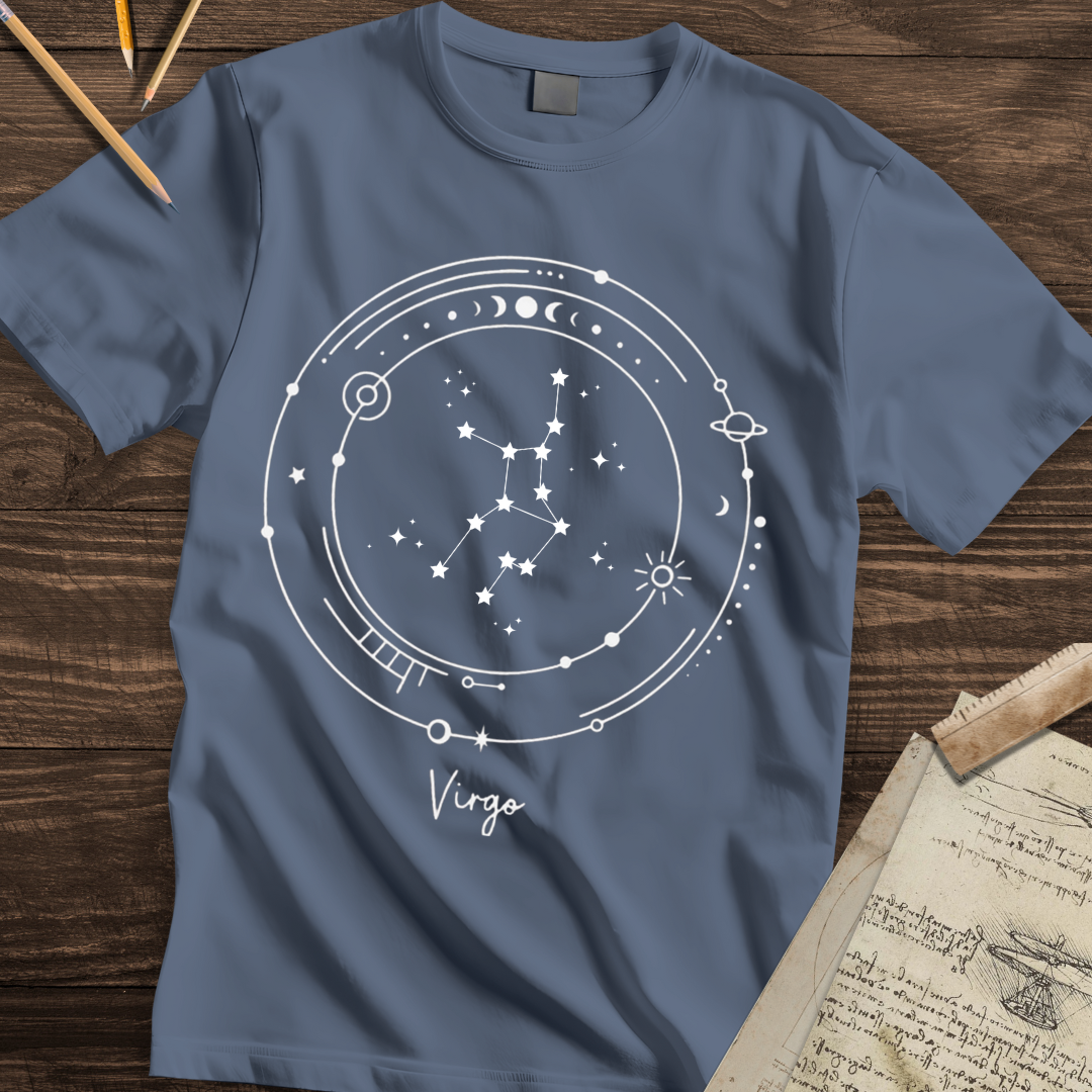 Virgo Constellation Orb Tee