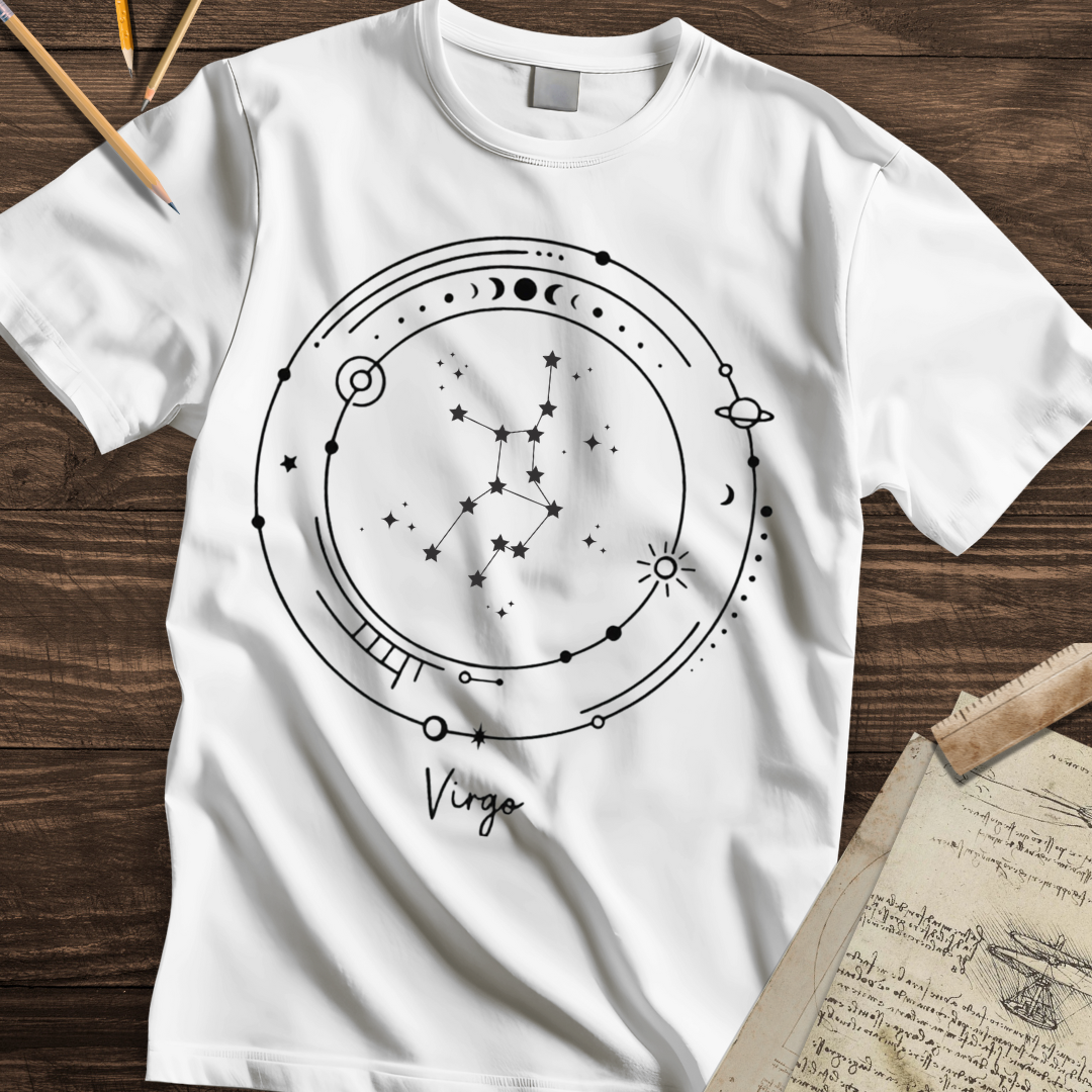 Virgo Constellation Orb Tee