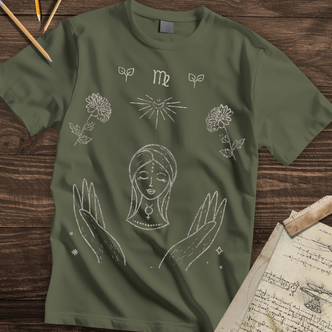 Virgo's Gentle Embrace Tee