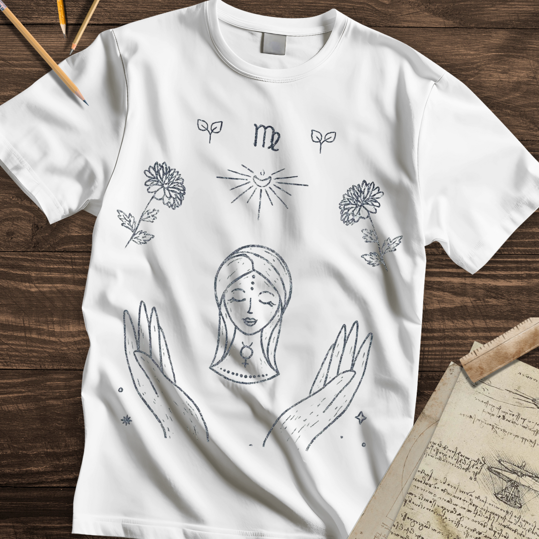 Virgo's Gentle Embrace Tee