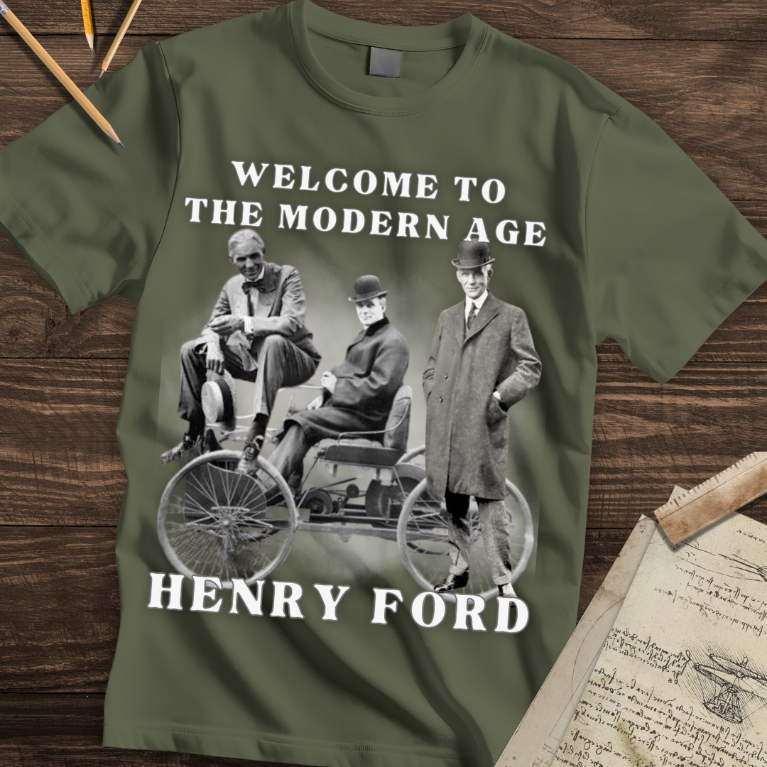 WELCOME TO THE MODERN AGE Y2k T-shirt