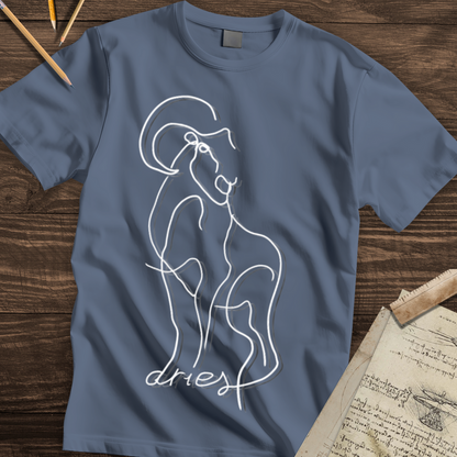 Aries Line Flow Tee