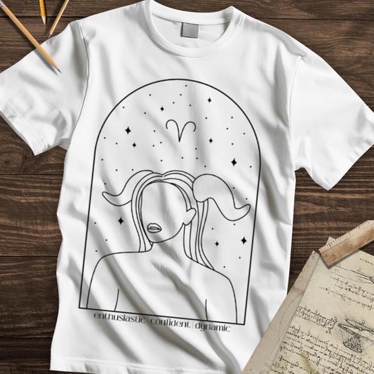 Aries Spirit: Enthusiasm & Confidence Tee
