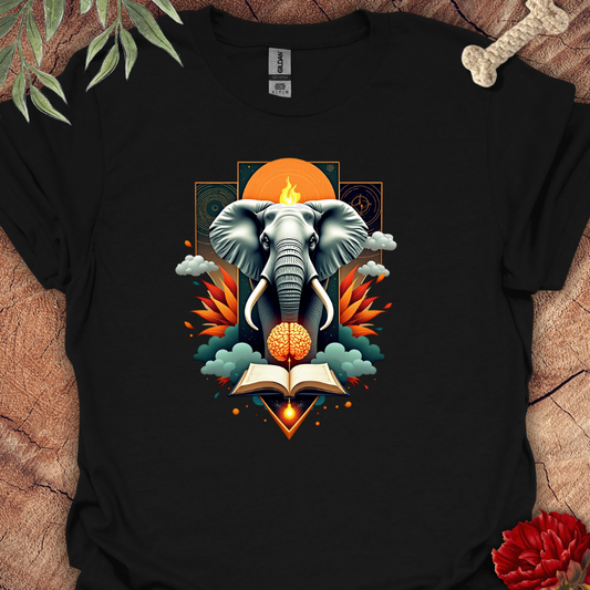 Artistic Elephant Tee