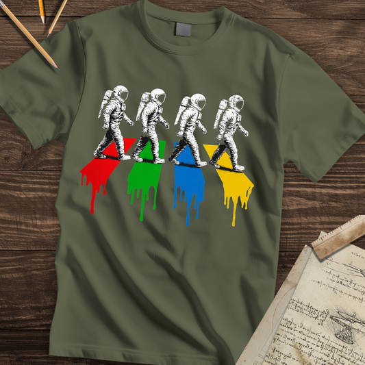 Astronaut Paint Walk T-shirt