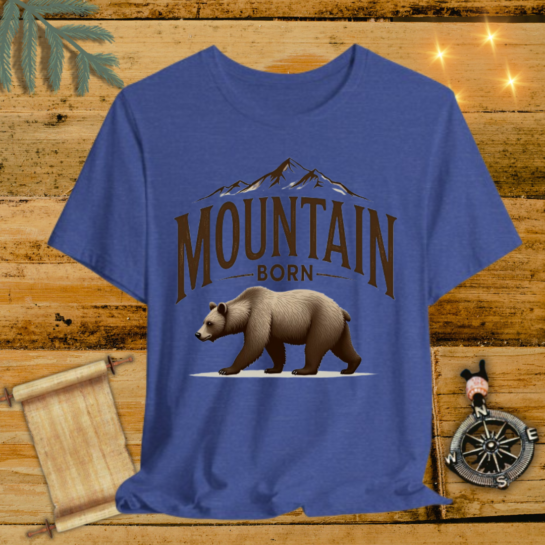 Mountain Born Bear T-Shirt