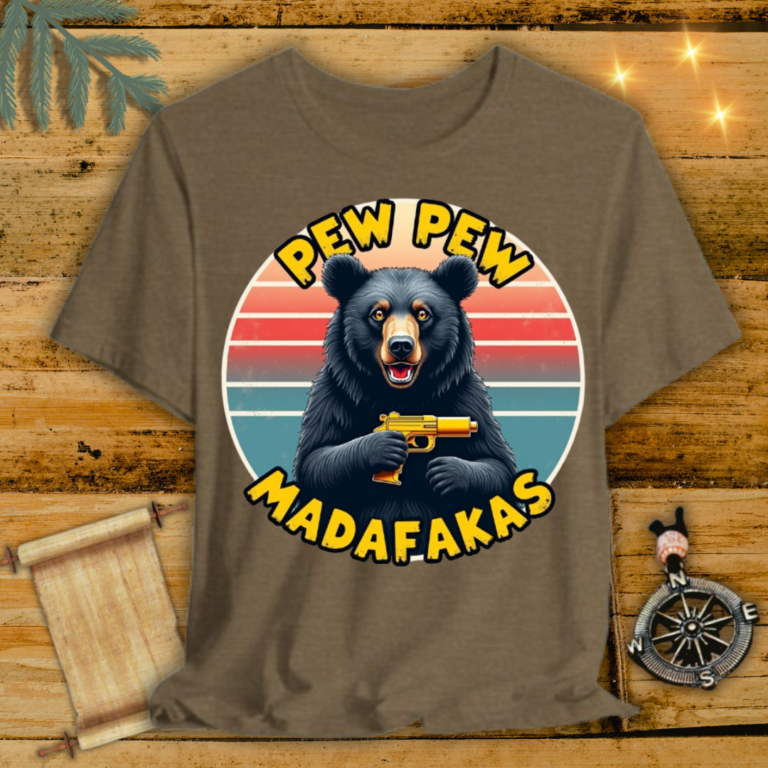 Pew Pew Bear T-Shirt