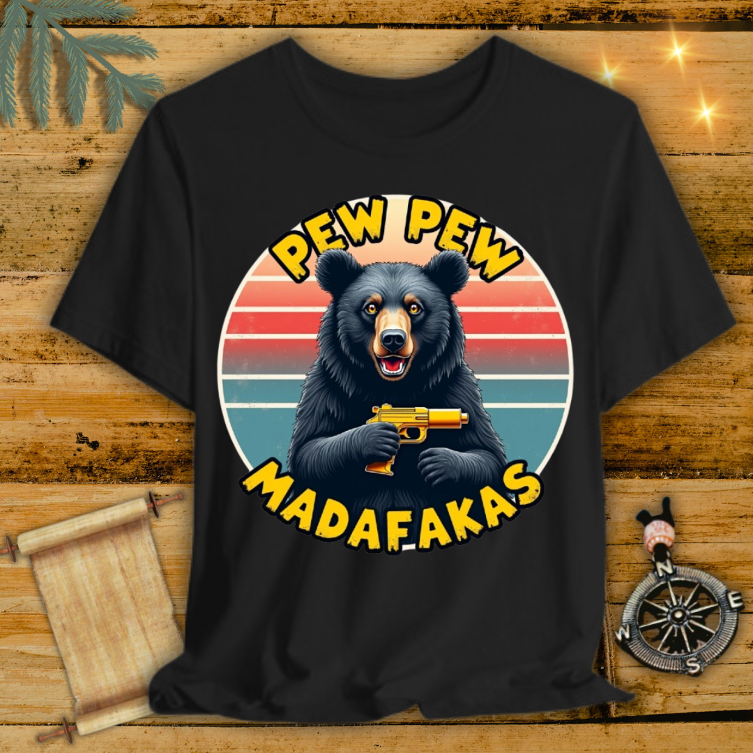 Pew Pew Bear T-Shirt