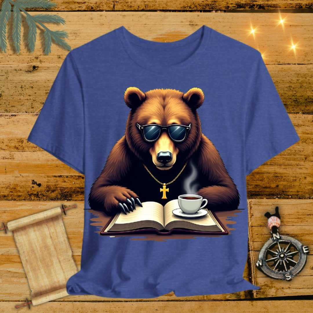 Reading Gangsta Bear T-Shirt