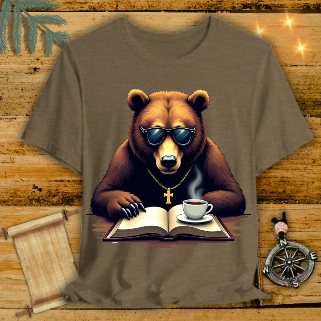 Reading Gangsta Bear T-Shirt