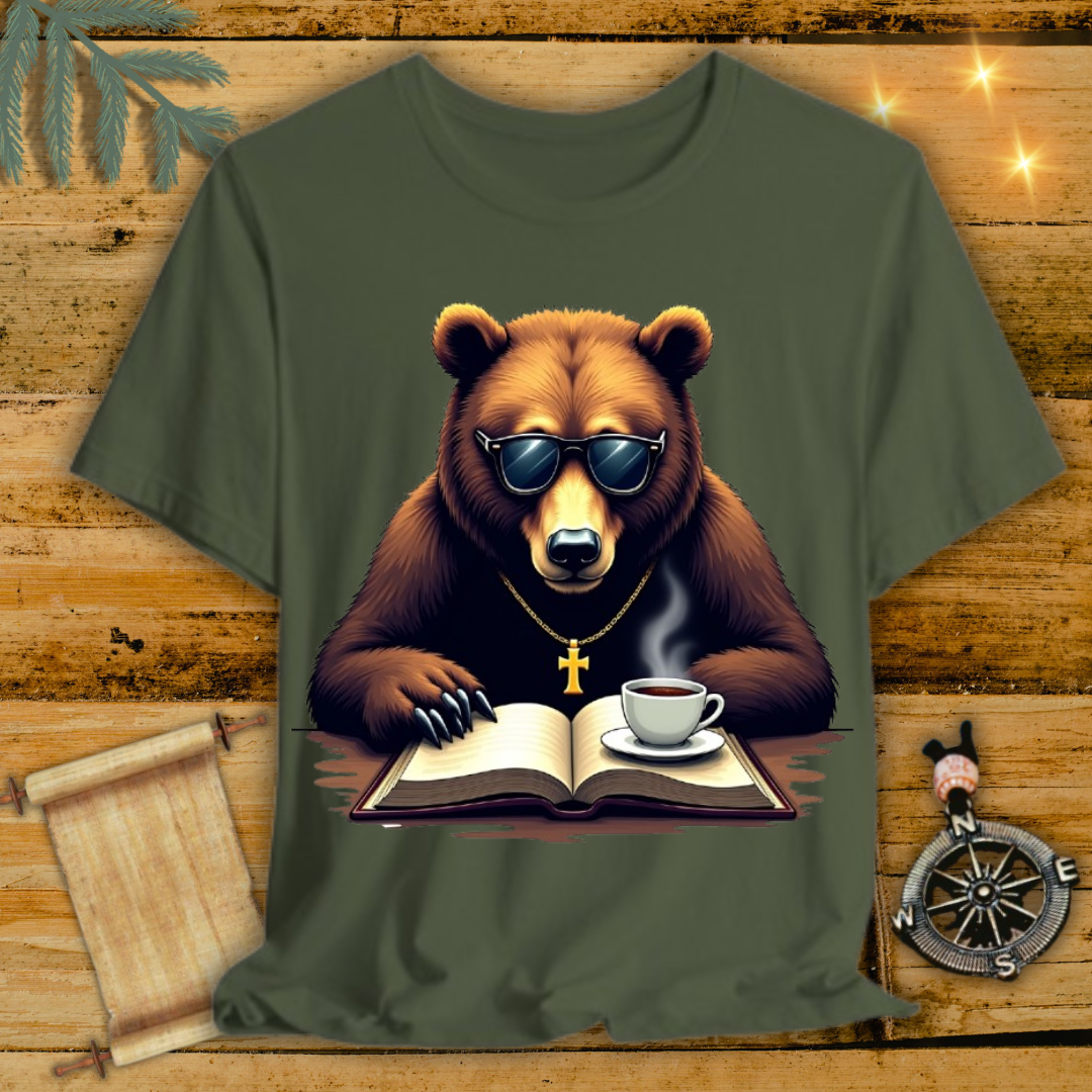 Reading Gangsta Bear T-Shirt