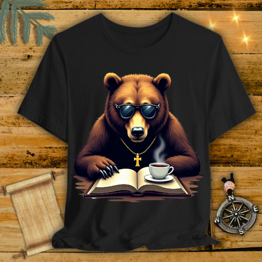 Reading Gangsta Bear T-Shirt