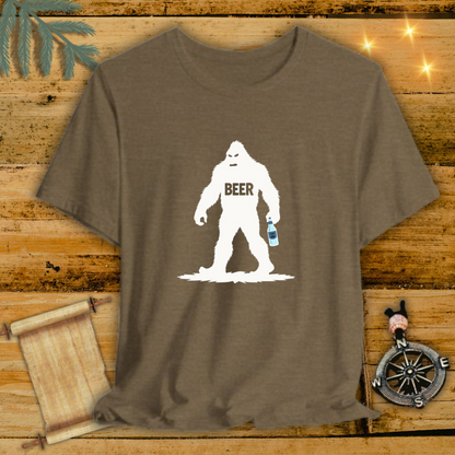 Beer Sasquatch  T-Shirt