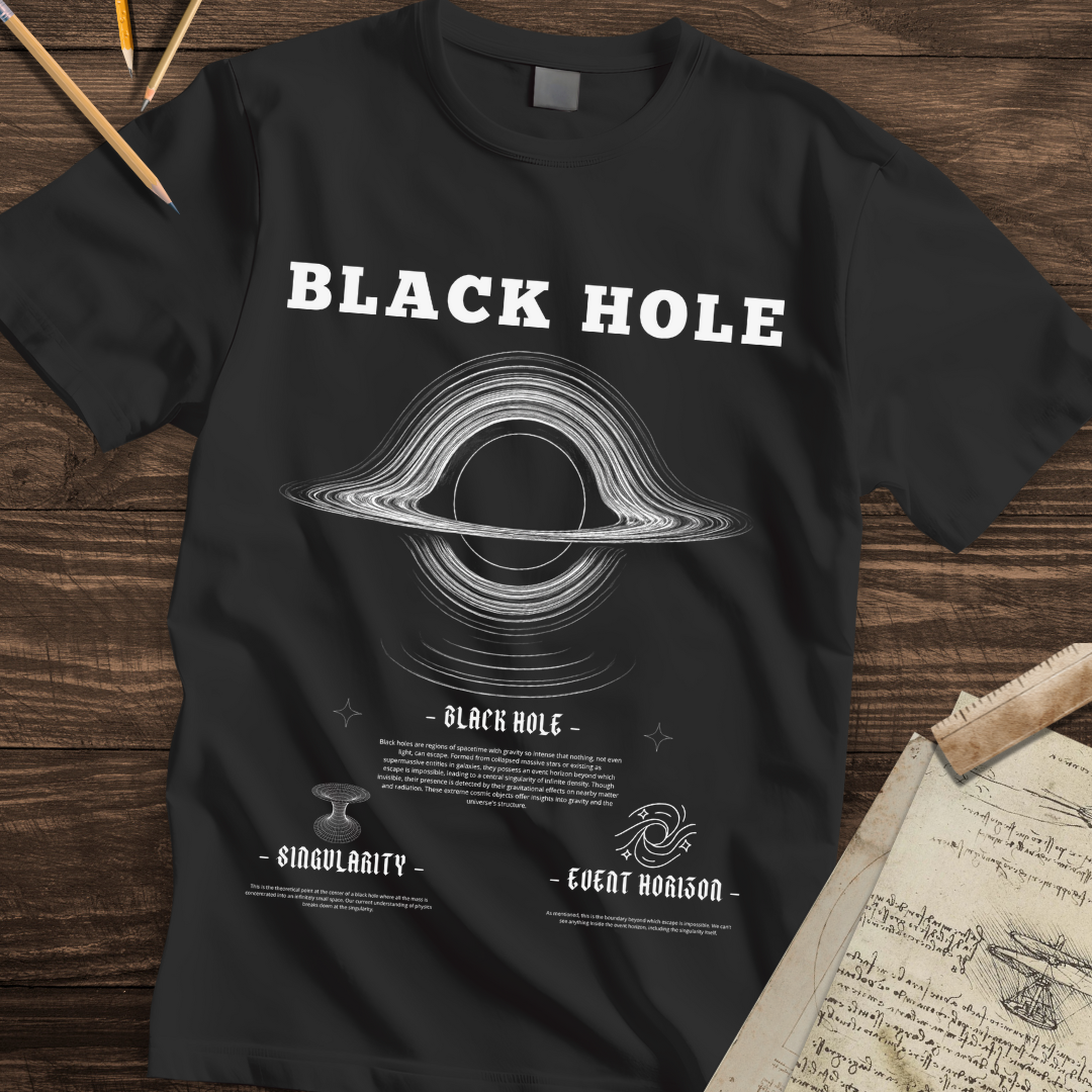 Black Hole Anatomy T-shirt