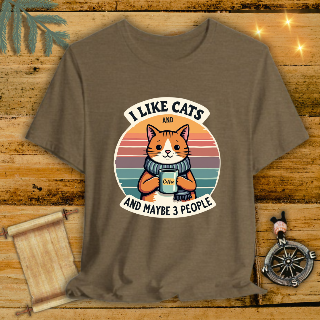 Cats and Coffee T-Shirt